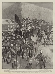 Entrada do Sirdar em Omdurman, Slatin Pasha como Cicerone